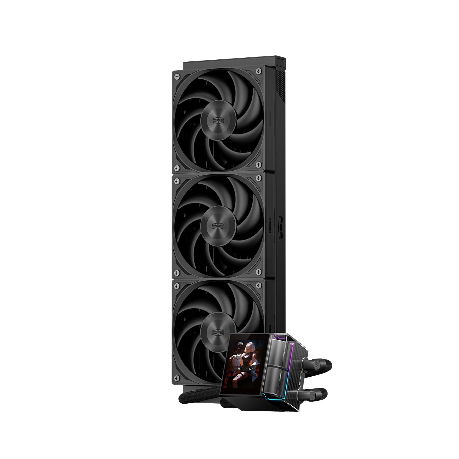 PCCOOLER AIO Enfriador líquido para CPU