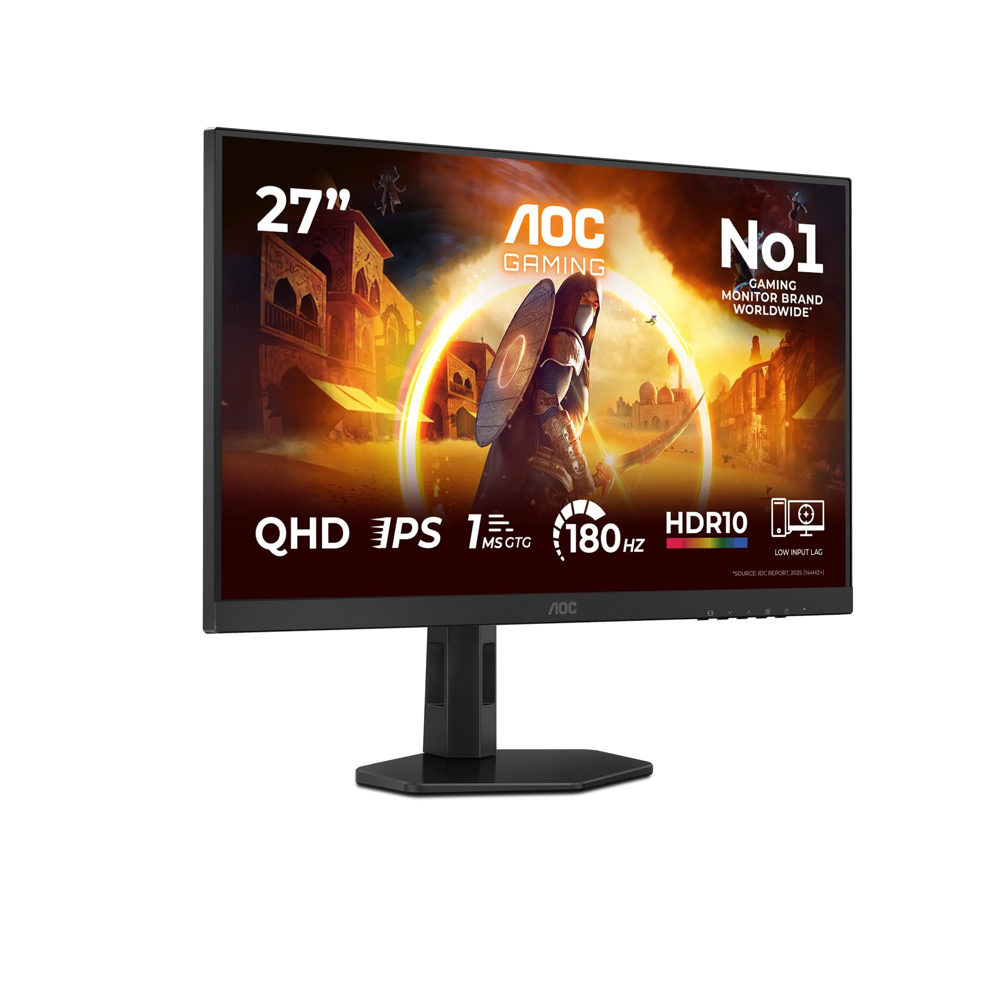 Monitor AOC Q27G4XF, QHD 27", 180 Hz, FreeSync