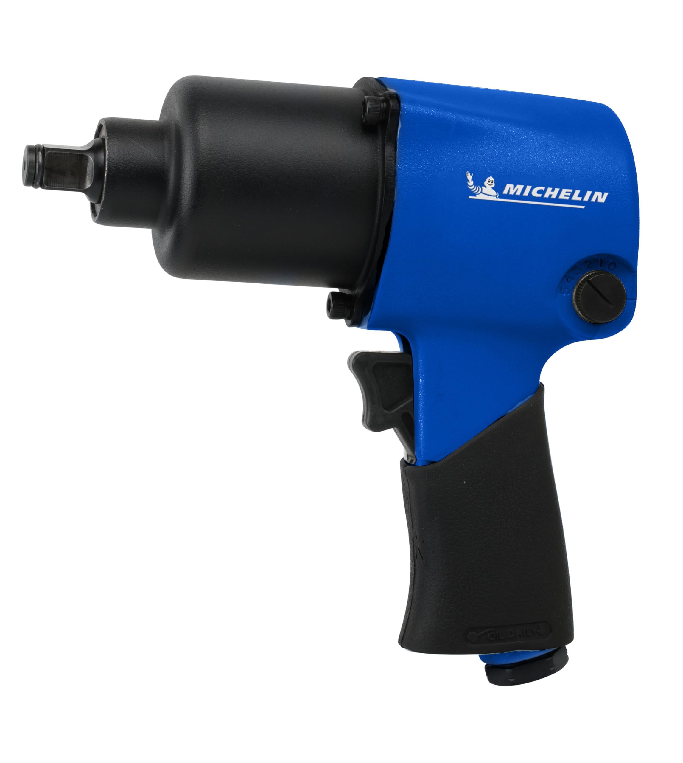MICHELIN Juego de Llave de impacto Neumática para Compresor, Pistola con 10 Llaves de Casquillo