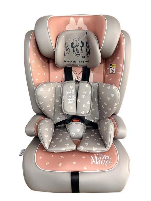 Asiento de coche seguro para niños con Disney Minnie