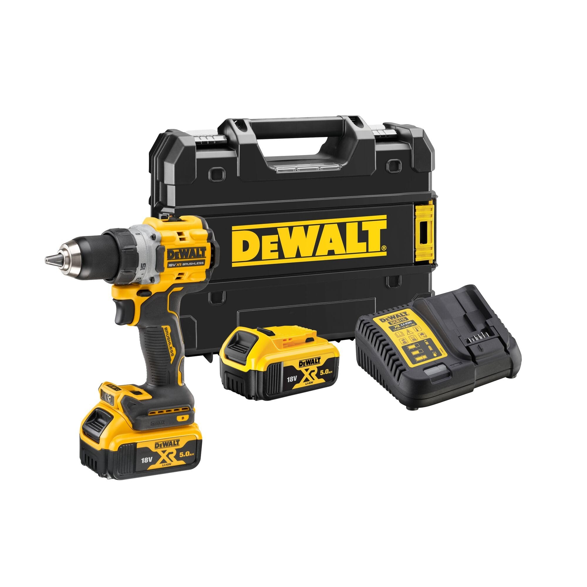DEWALT DCD800P2T-QW: Taladro atornillador 18V de alta calidad