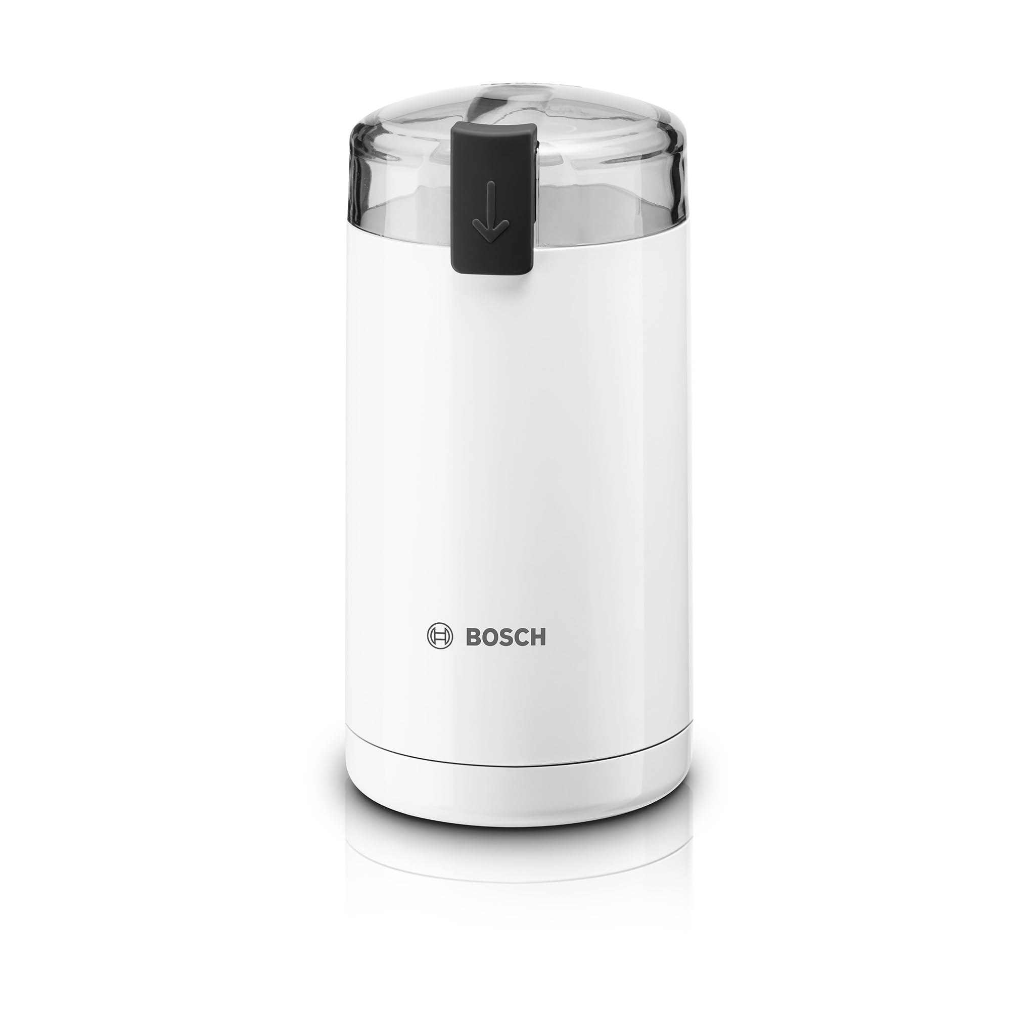 Bosch - Molinillo de café, cuchillas de acero inoxidable, función de seguridad, 180 W, recipien