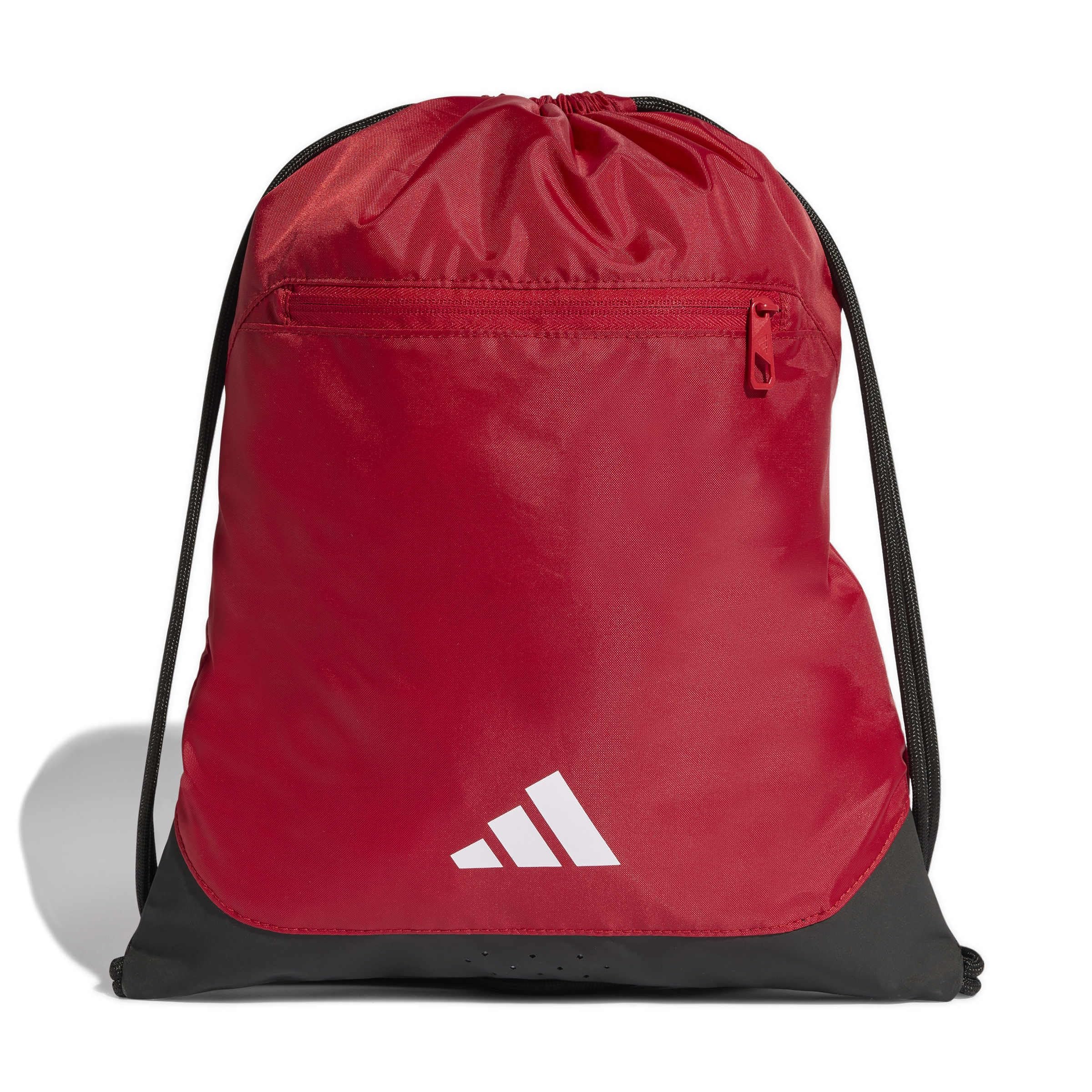 adidas Unisex Adulto Tiro Gymsack Shoe Bag, Team Power Red 2/White, One Size
