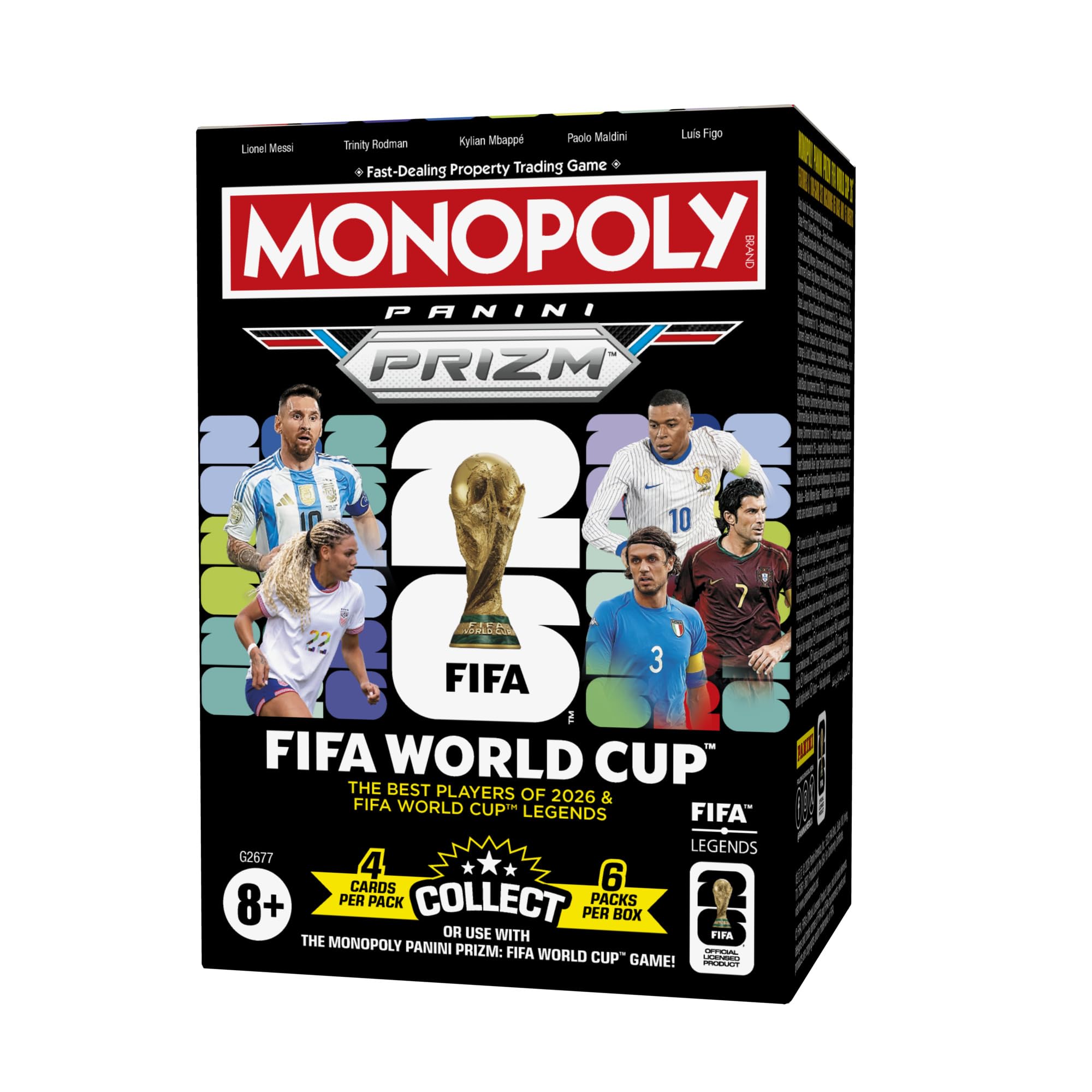 Monopoly Panini Prizm: Fútbol en tus manos