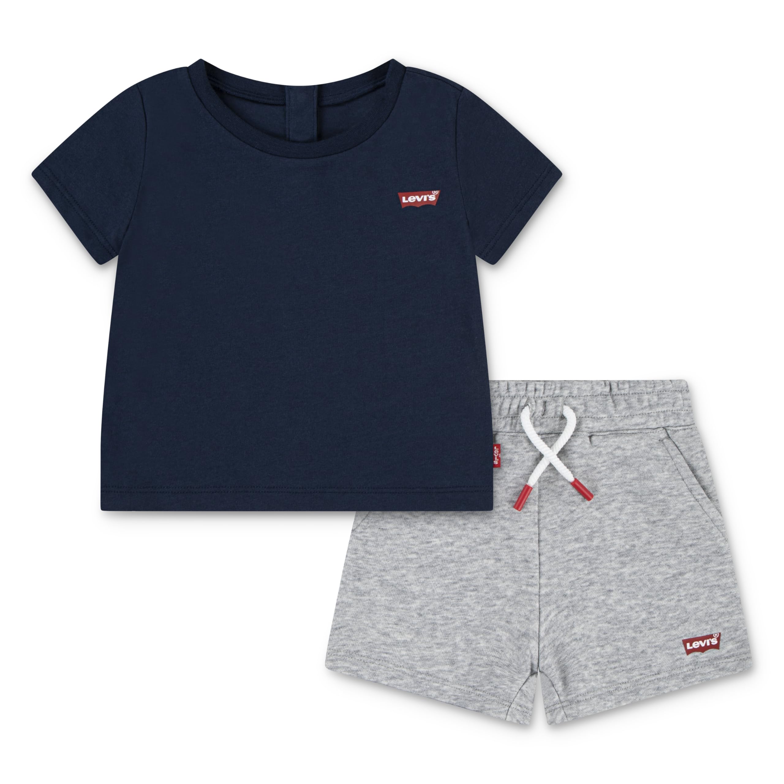 Levi's Set Bebe Camiseta Y Pantalón Corto, Niños, 3 años