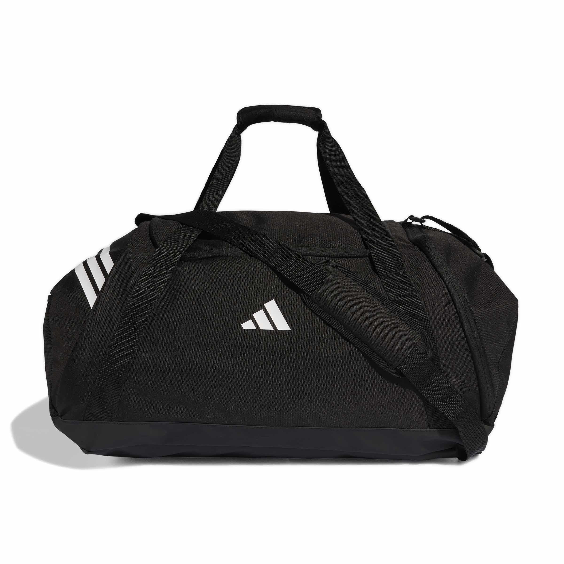 adidas Unisex Adulto Tiro Duffle Bag Large Duffel Bag, Black/White, One Size