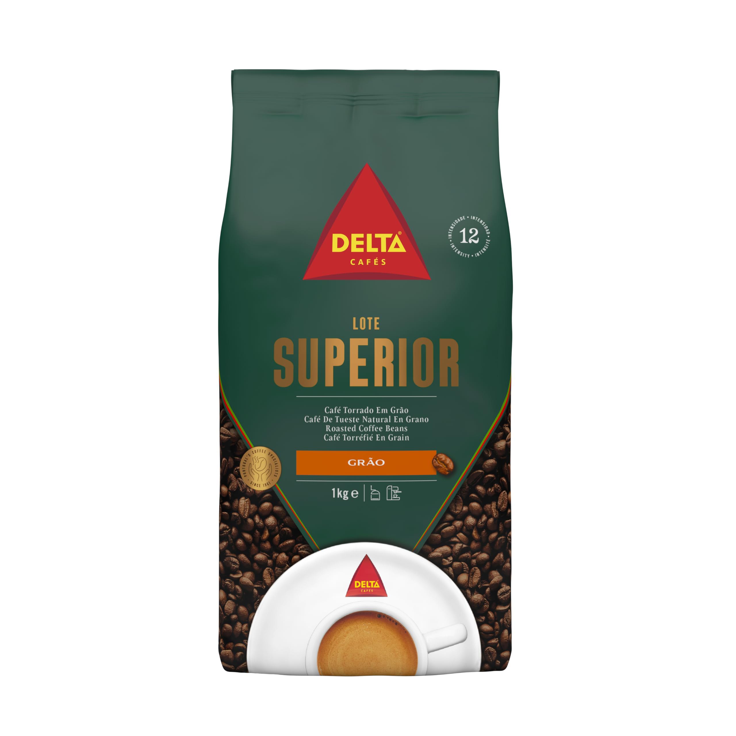 Delta Cafés Lote Superior - Café en Grano - Cuerpo y Sabor Duradero - Sutil Acidez y Aroma Ener