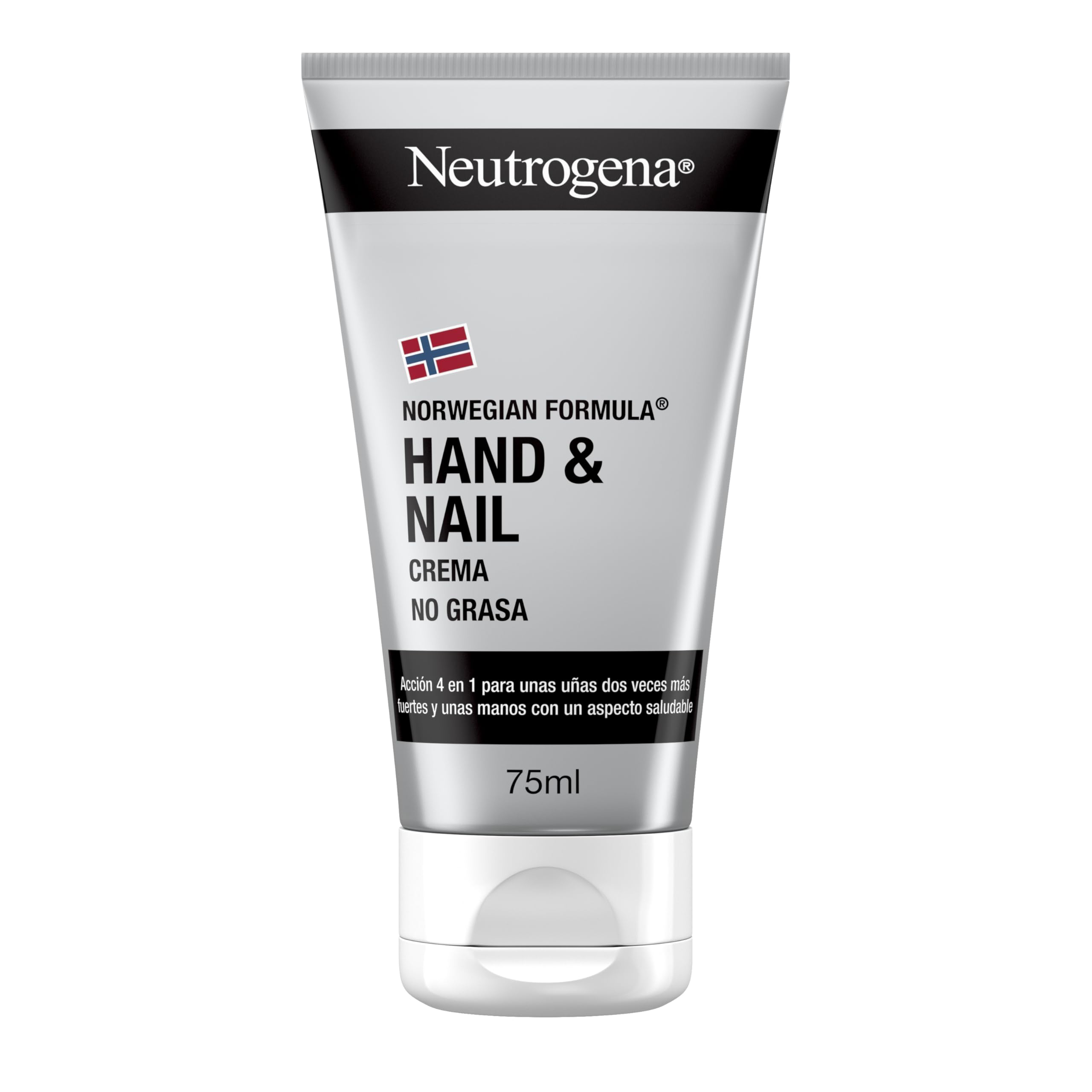 Neutrogena Fórmula Noruega Hand & Nail Crema de Manos y Uñas (1 x 75 ml), crema de manos repara