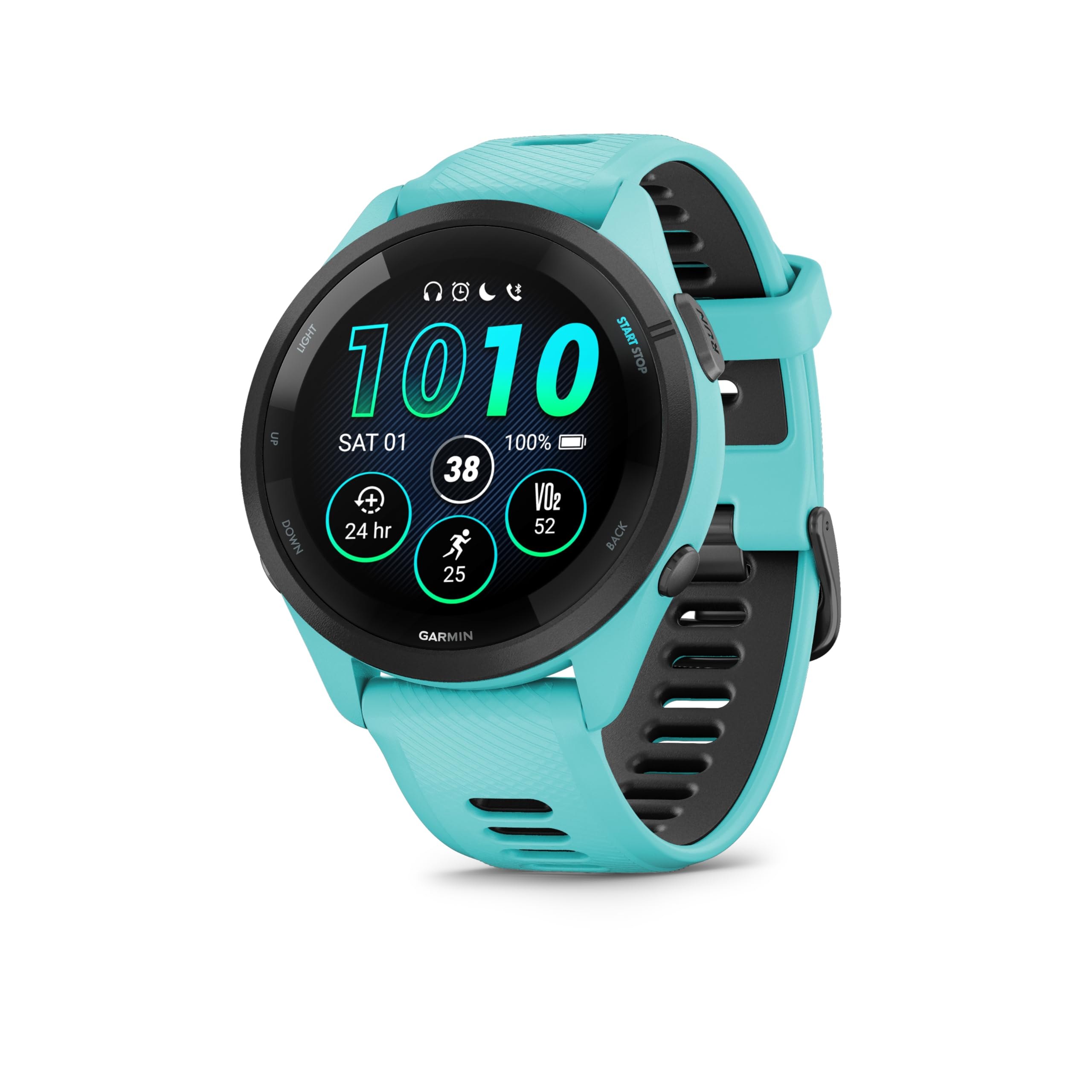 Garmin Forerunner 265 Reloj Inteligente para Correr con GPS, Pantalla Táctil AMOLED, Métricas O