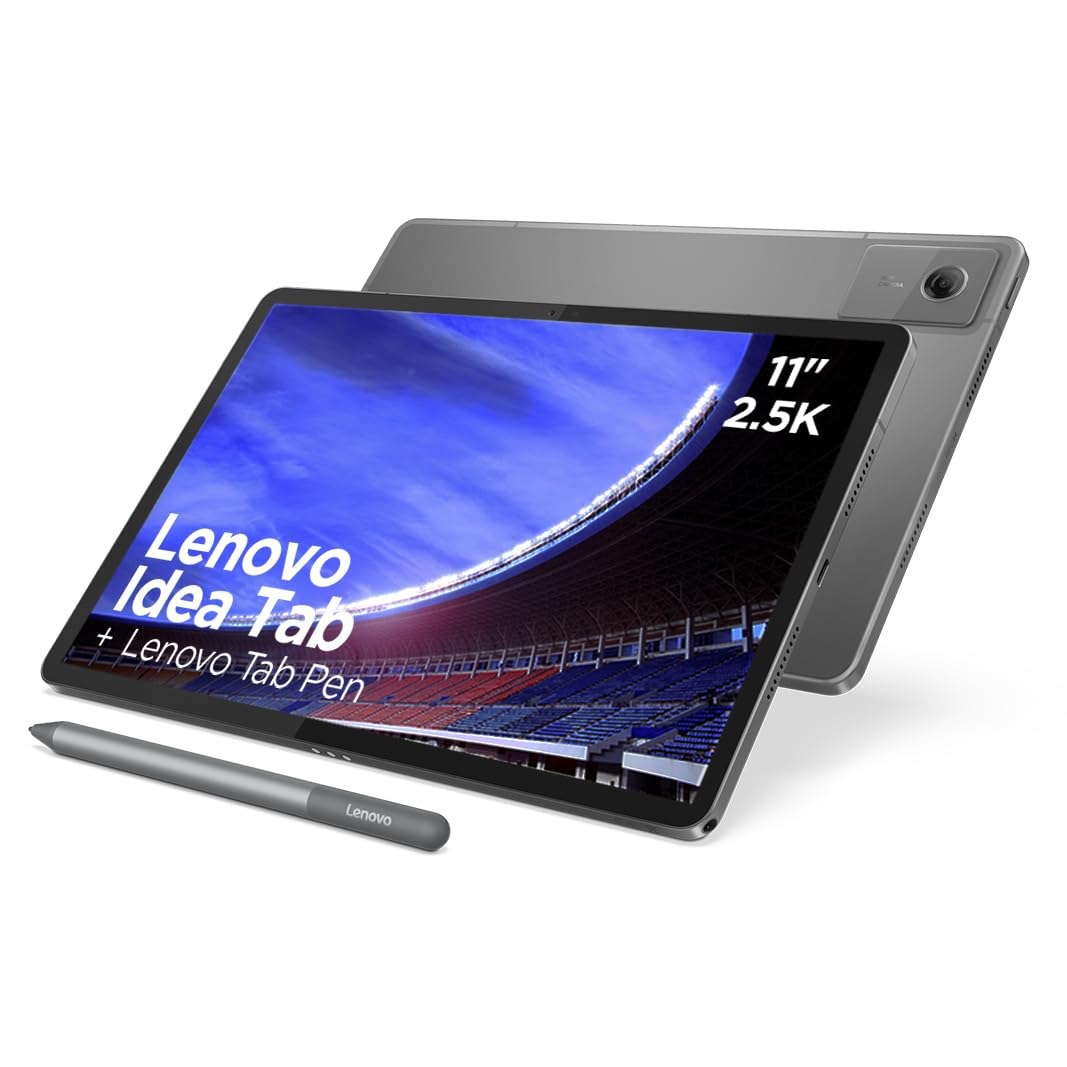 Lenovo Idea Tab – Tablet 11" 2.5K (Mediatek Dimensity 6300, 8 GB RAM, 128 GB Ufs, 90 Hz, 4 Alta