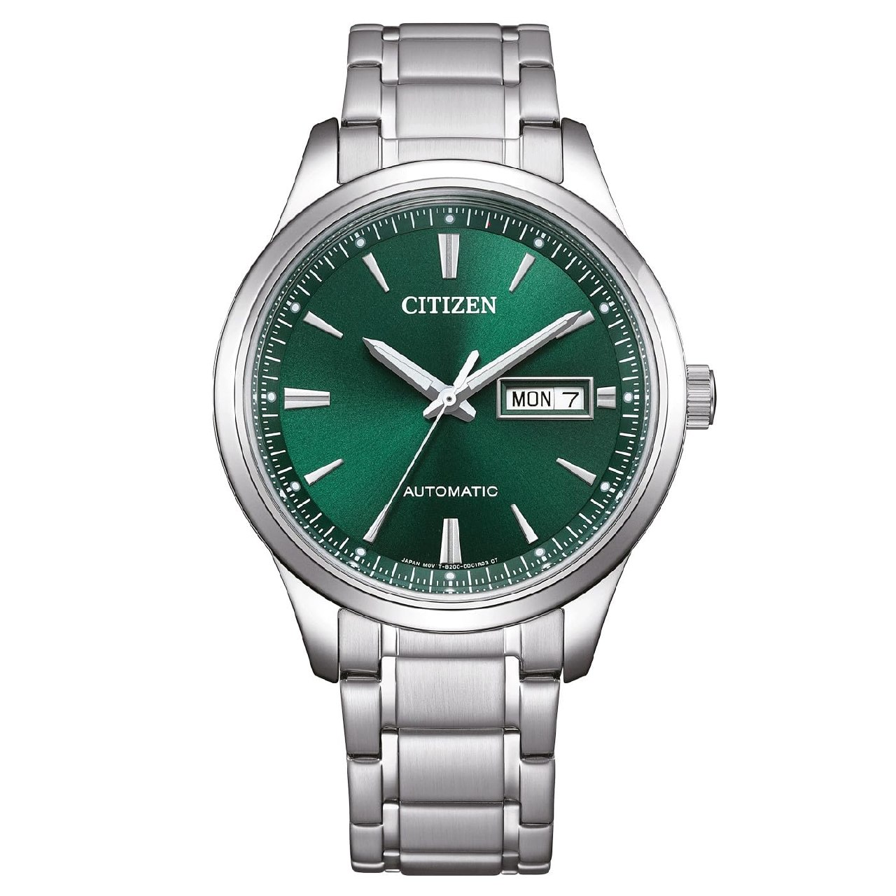 Citizen Reloj Analógico para Hombres de con Correa en Acero Inoxidable NY4058-79XC