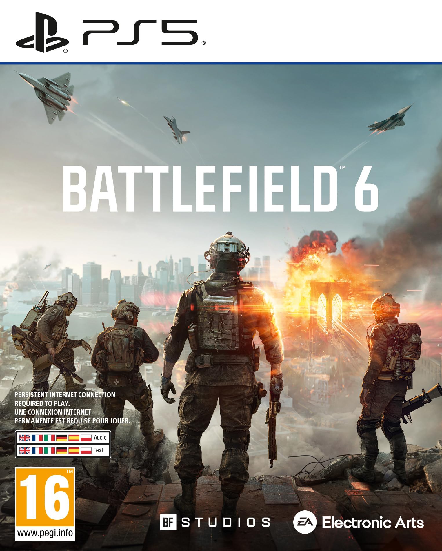 Battlefield 6 Standard Edition PS5 Videojuegos Castellano