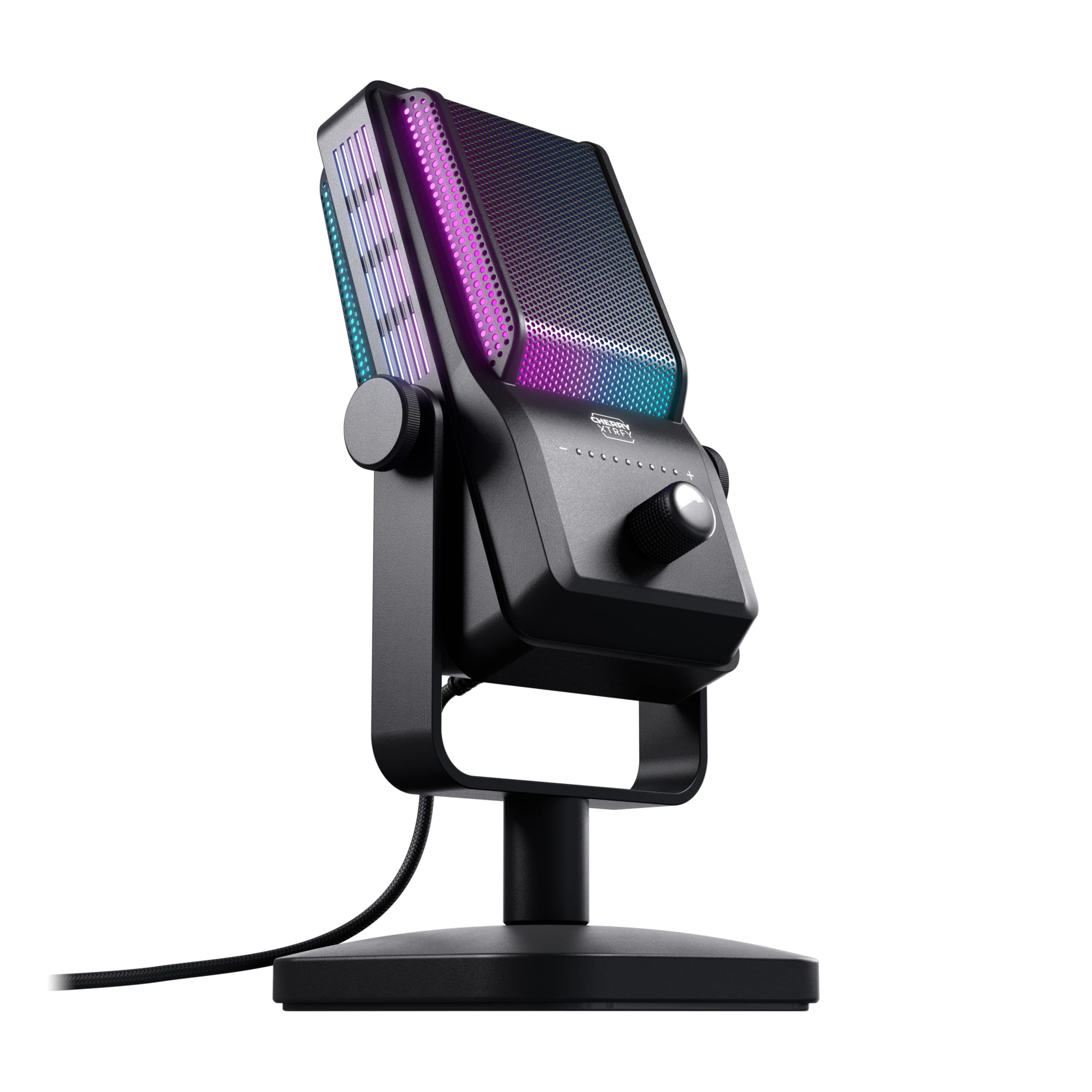 Cherry Xtrfy Ngale R Micrófono USB De Alta Calidad Para Grabación Y Streaming, Plug & Play A Tr
