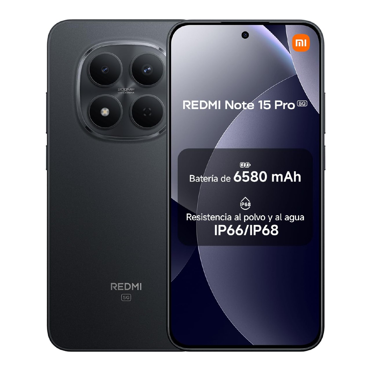Xiaomi Redmi Note 15 Pro 5G - Smartphone De 8+512Gb, Pantalla De 6,83" 1.5K Amoled, Mediatek Dime