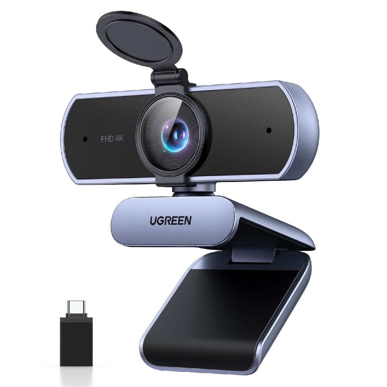 Ugreen Finecam Lite 4K Webcam 30Fps Ultra HD USB Webcam Enfoque Automático Plug And Play Para Wi oferta descuento