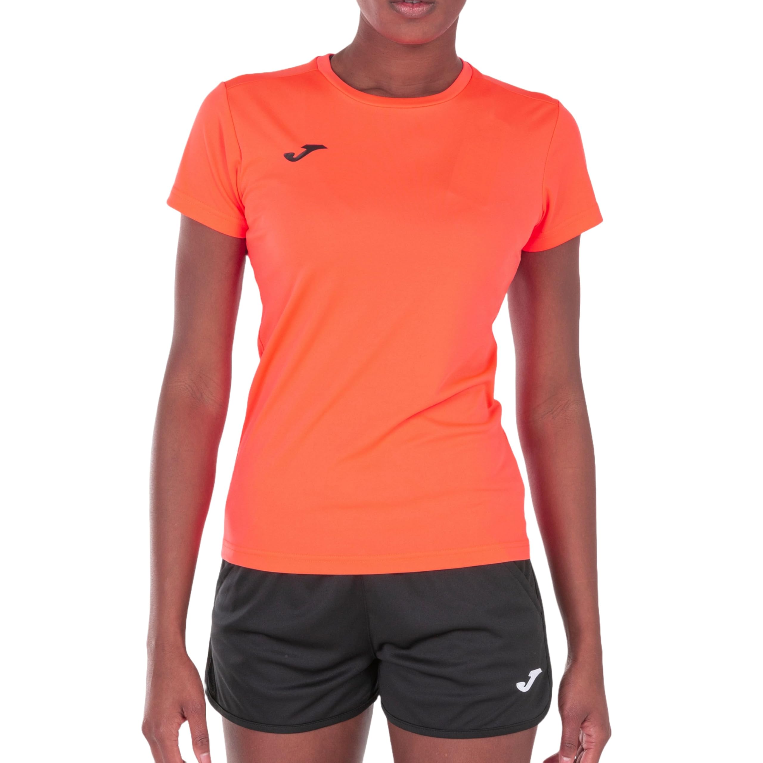 Joma Combi W M/C, Camiseta Mujer, Coral Flúor, M