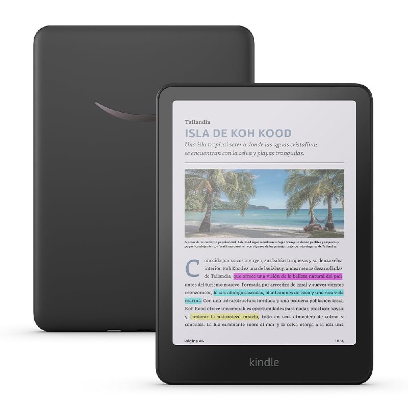 Amazon Kindle Colorsoft (última generación) pantalla a color y luz cálida ajustable 16 GB