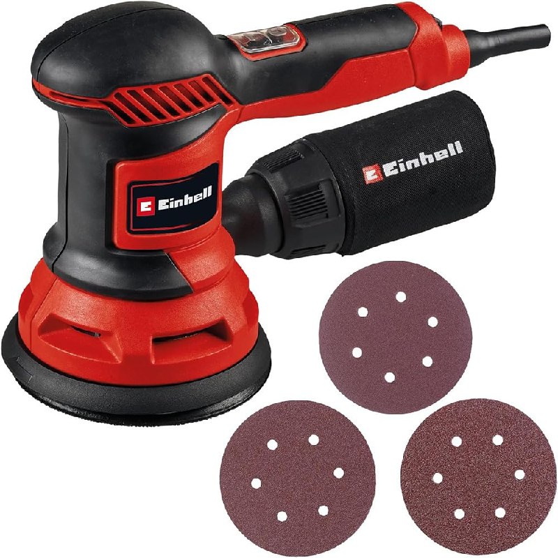 Einhell Lijadora excéntrica TC-RS 425 E (425 W, plato de lija Ø 125 mm, máx. número de vibrac