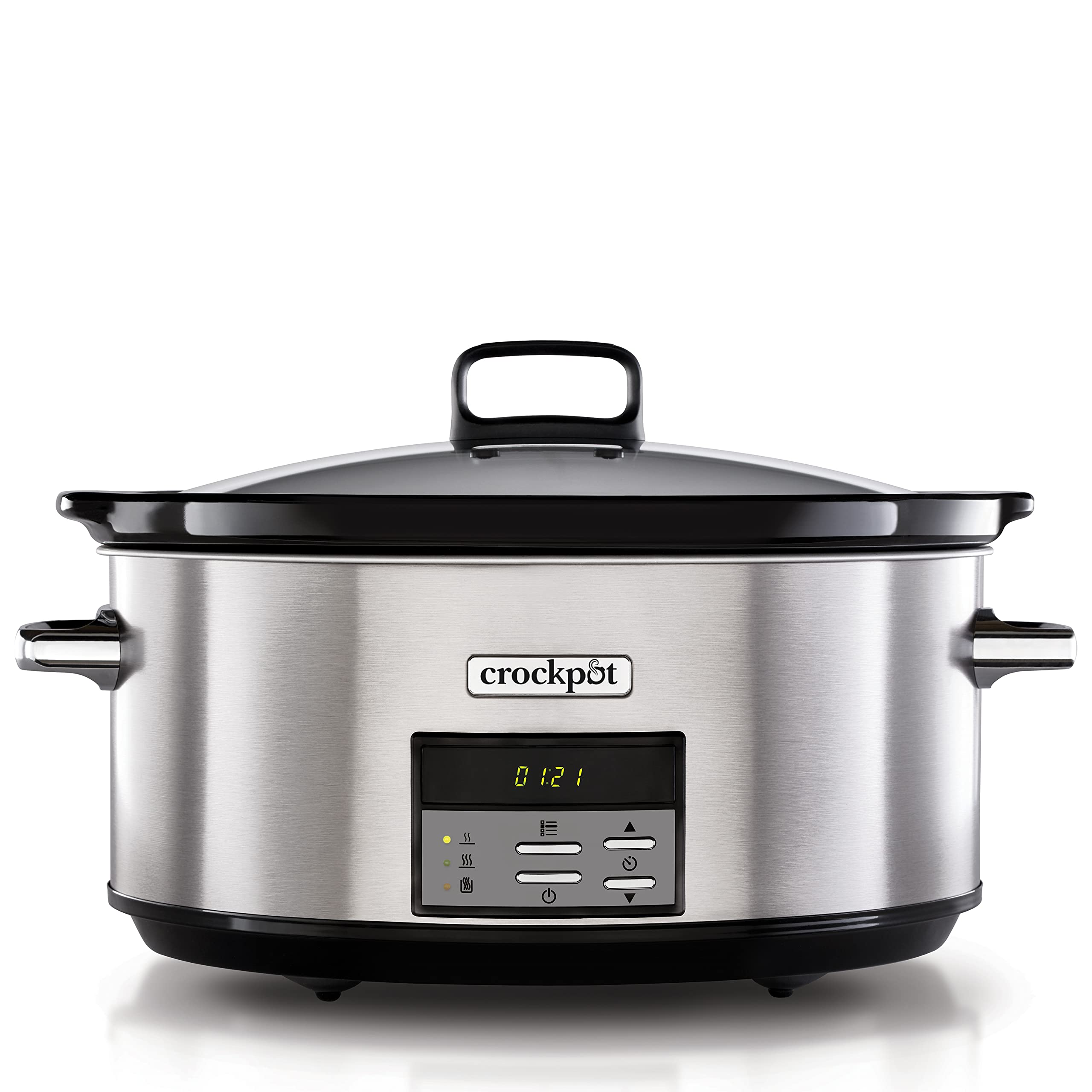 Crockpot Olla de Cocción Lenta Digital 7,5 L (Más de 10 Personas) Con Recipiente Apto para el oferta descuento
