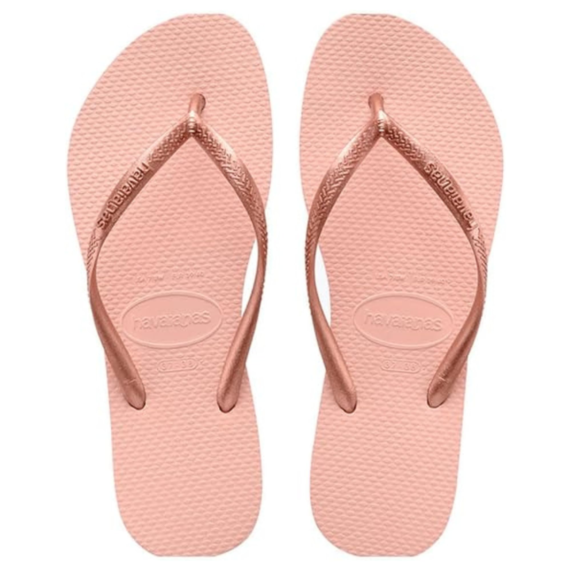 Havaianas - Slim, Chanclas Elegantes, Duraderas y Versátiles, con Suela Texturizada para Agarre