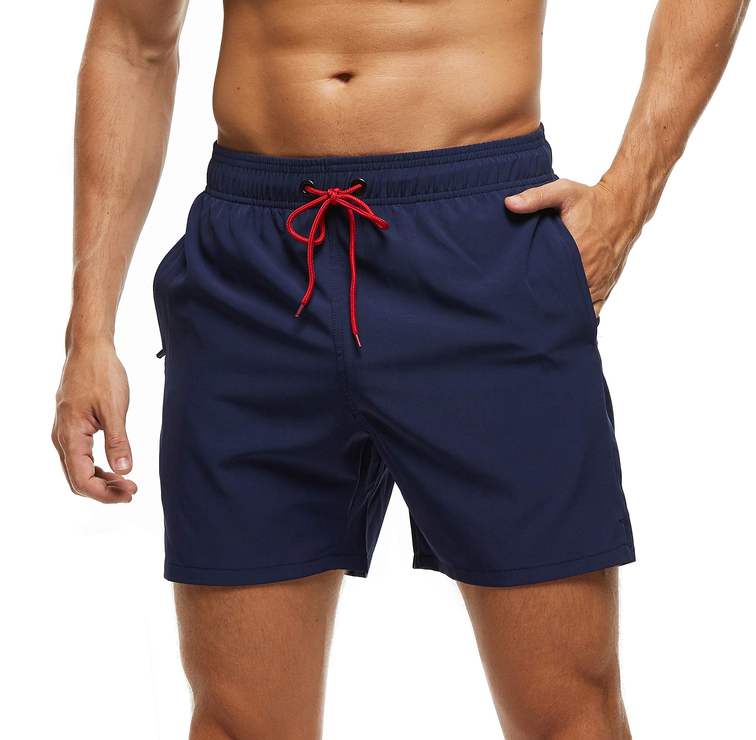 Arcweg Bañadores Hombres Pantalones Cortos Hombres Deportes con Malla Forro Elástico Correas Aj
