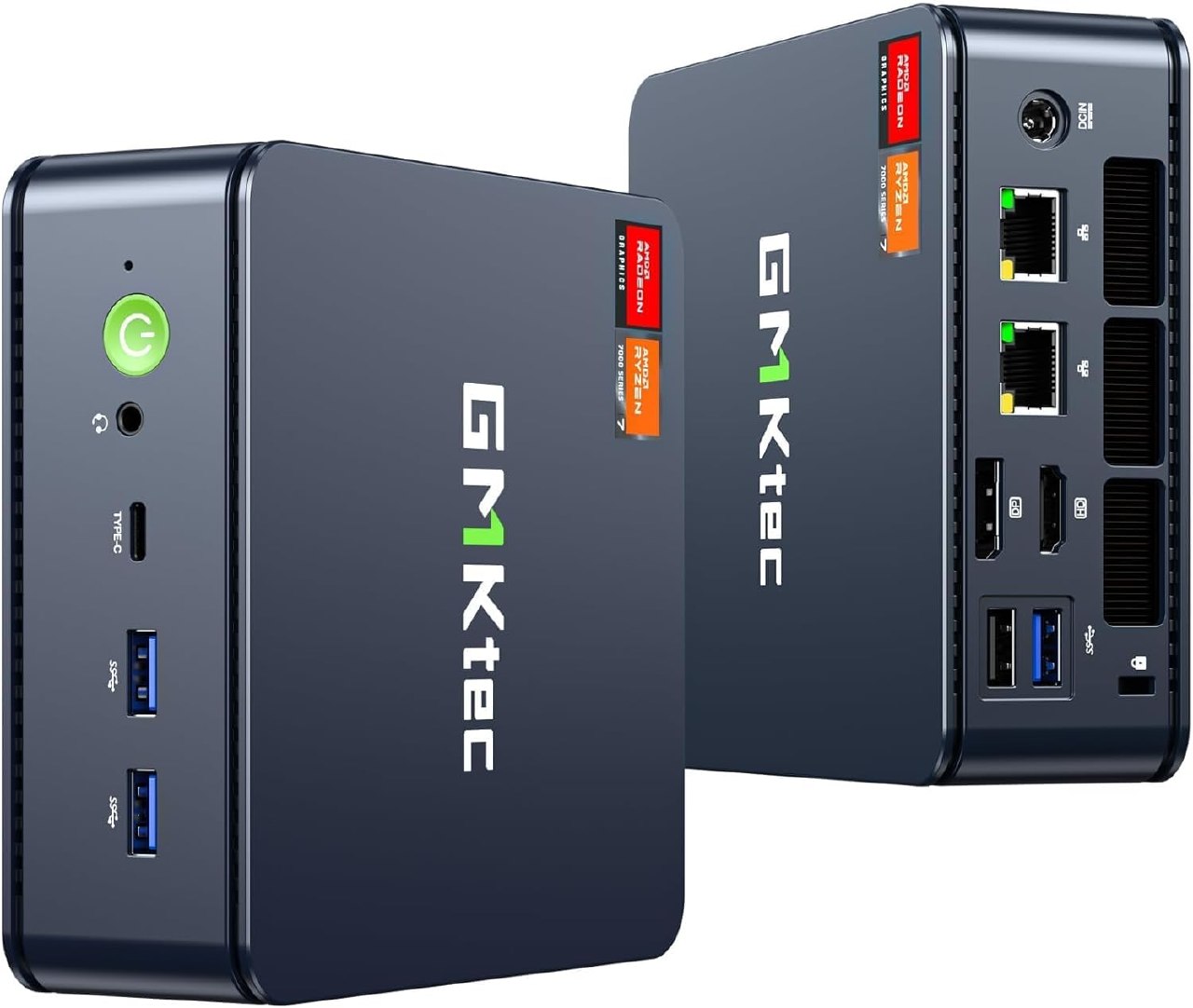 Gmktec M6 Ultra Gaming Mini PC Ryzen 5 7640Hs (Actualizado Desde 6600H/6800U), 32Gb RAM Ddr5 512G