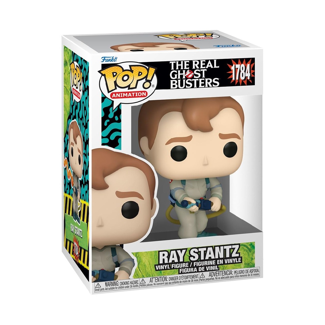 Funko Pop! Animation: TRG - Ray Stantz - The Real Ghostbusters - Figura de Vinilo Coleccionabl