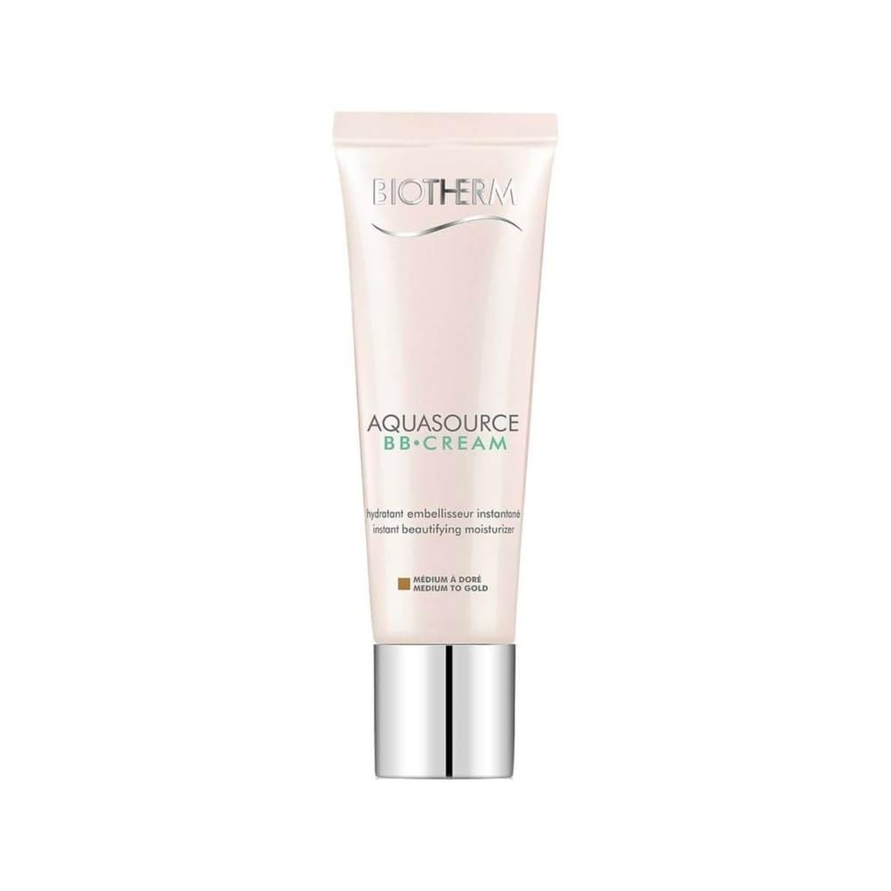 Biotherm Aquasource BB Cream, Crema Perfeccionadora Hidratante, Tono Medium to Gold 30ml