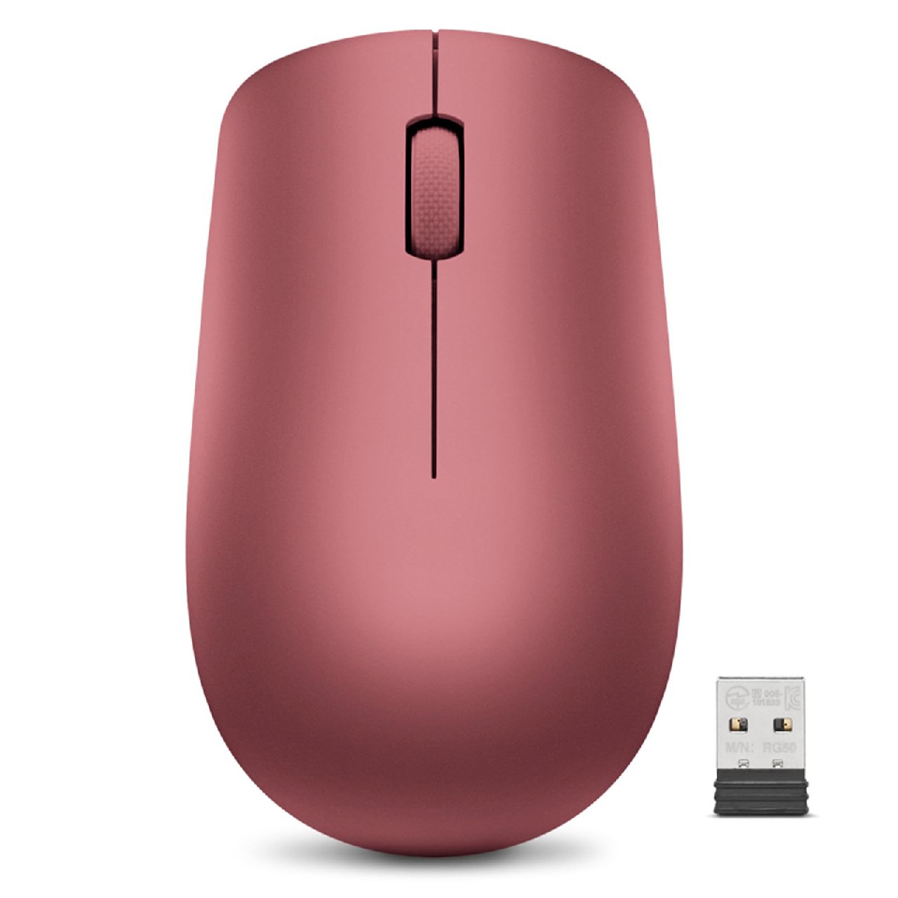 Lenovo GY50Z18990 530 - Ratón Inalámbrico de 2.4 GHz, Receptor USB Nano, 1200 dpi, Ambidiestro