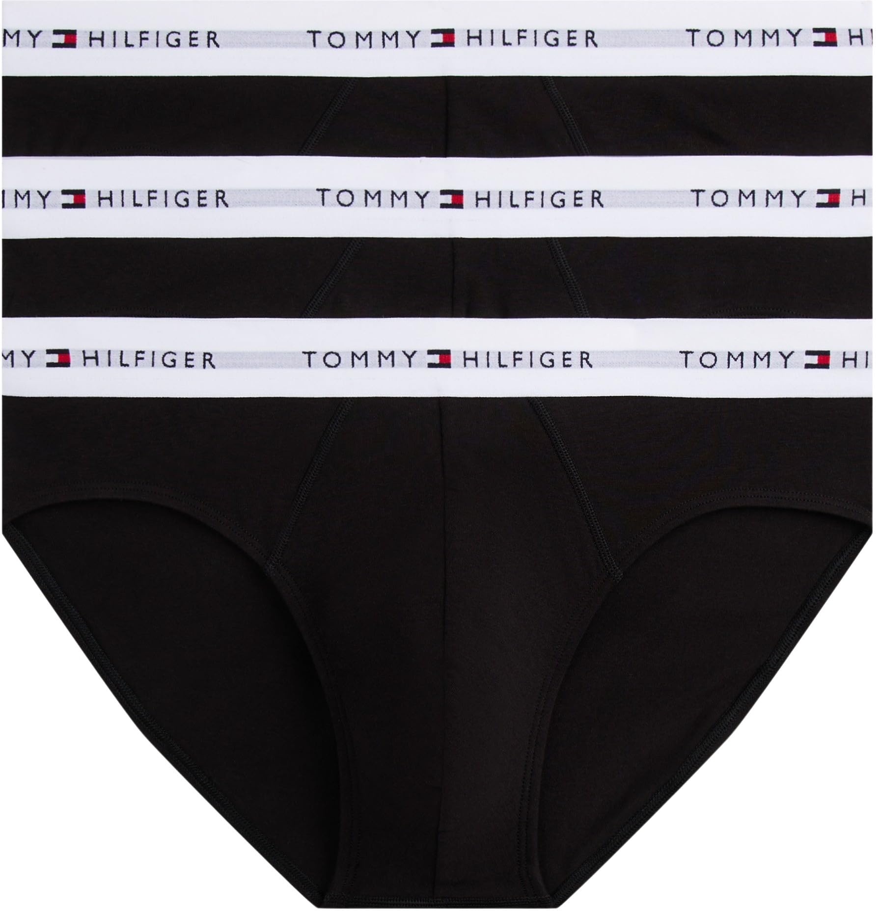 Tommy Hilfiger Calzoncillos 3P Wb Um0Um03471 Para Hombre, Amarillo, M, Amarillo (Negro/Negro/Negr