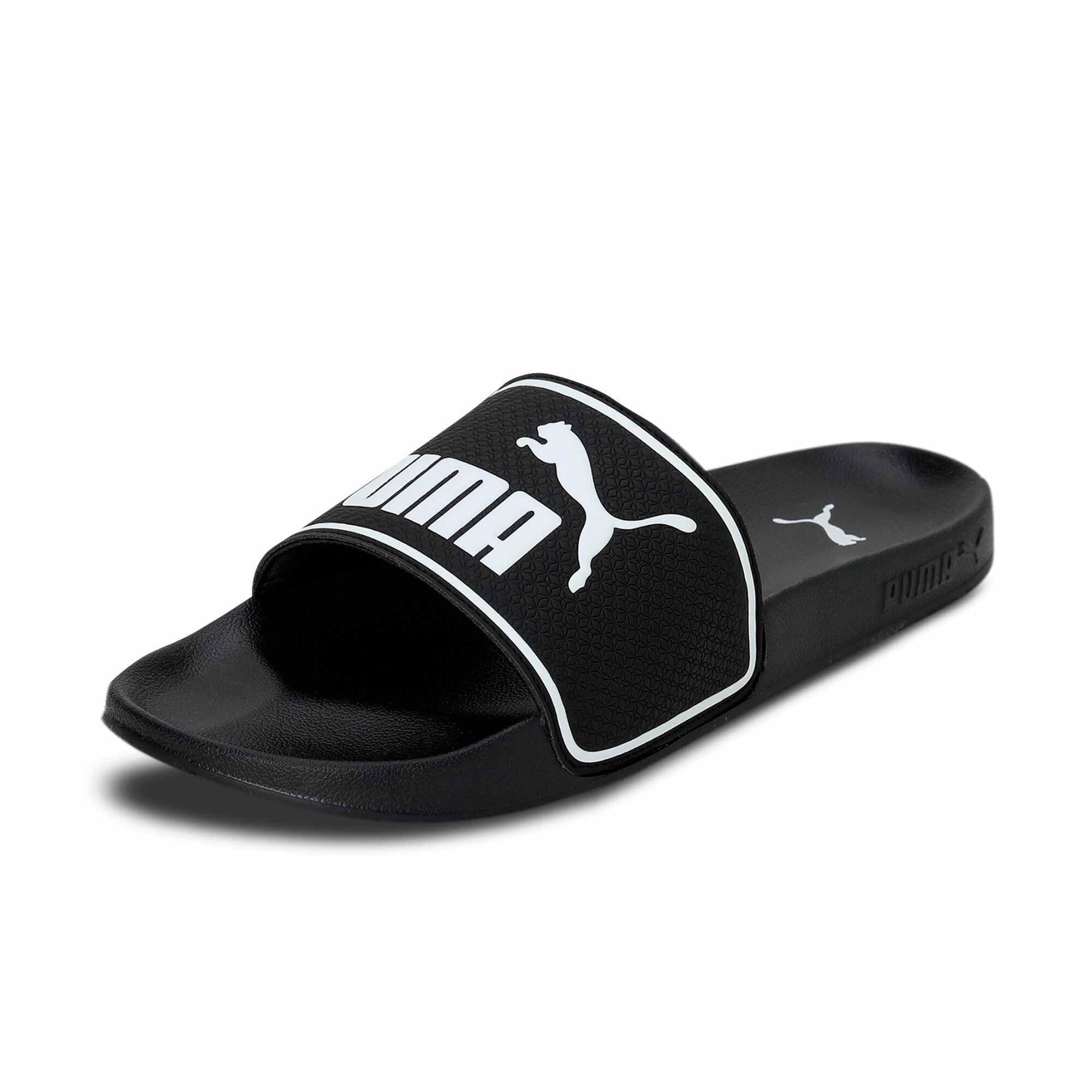 PUMA Leadcat 2.0, Sandalias Unisex adulto, Black/White, 42 EU