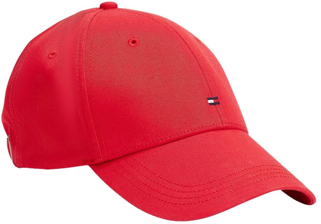 Tommy Hilfiger Gorra Hombre Cap Classic BB Basecap, Rojo (Apple Red), Talla Única
