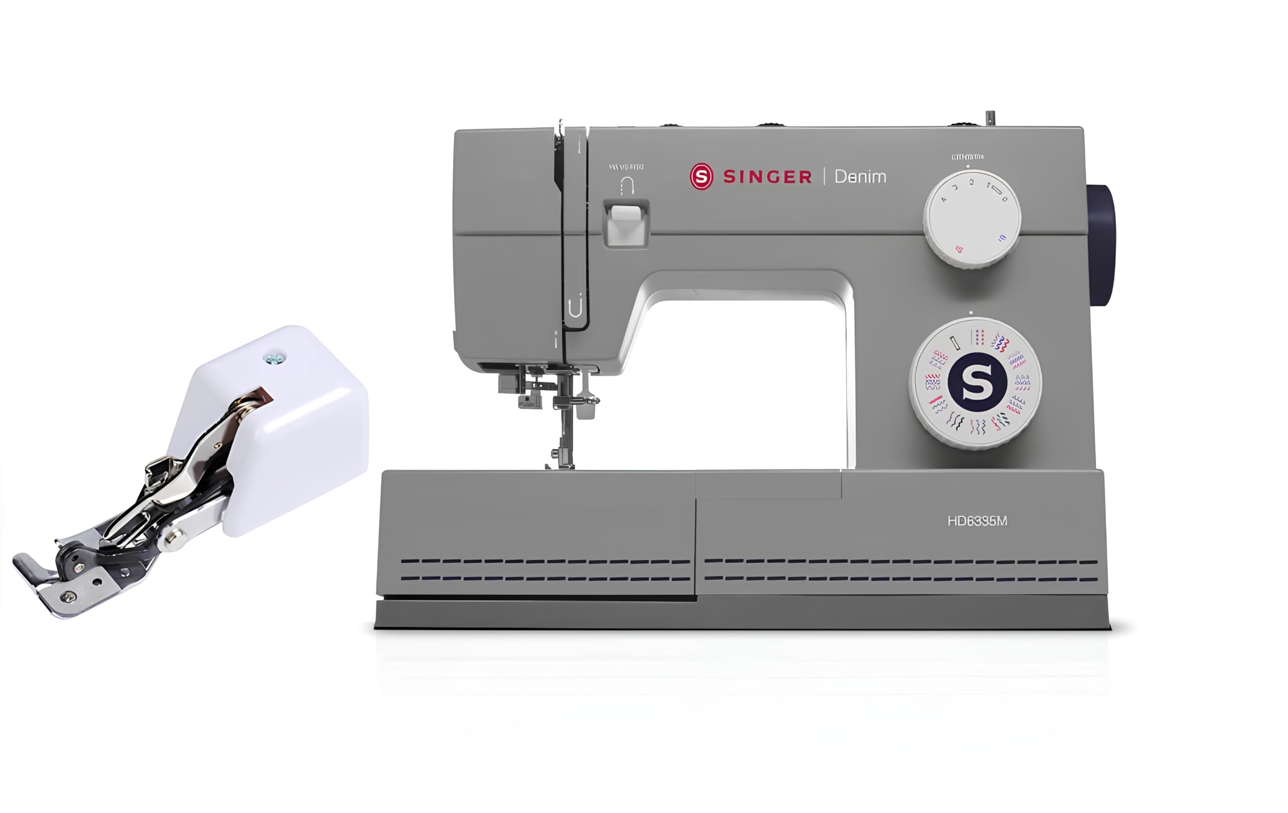 Singer “Heavy Duty Jeans 6335M Denim” - Macchina da cucire a 32 punti con potente motore per