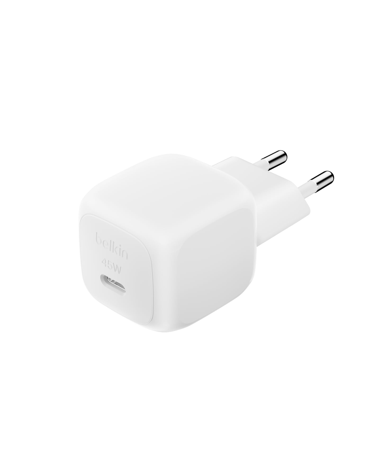 Belkin Cargador de Carga Rápida Compacto de 45W, USB-C Power Delivery para Apple iPhone 17, iPho