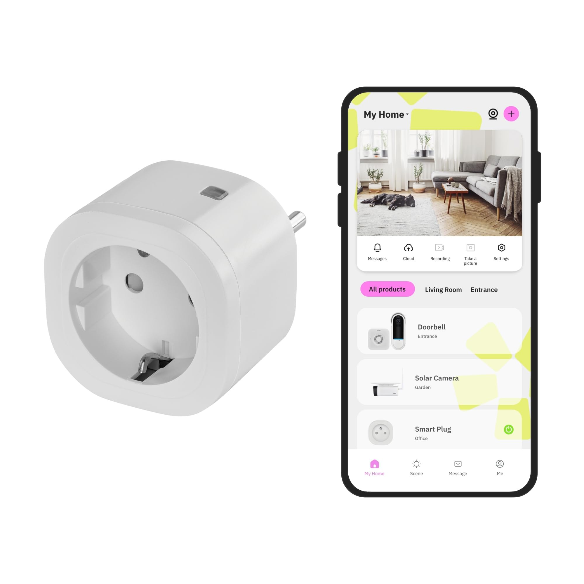OMAJIN by Netatmo, Enchufe Conectado, Monitor de Energía, Control Remoto, Medidor de Energía, R