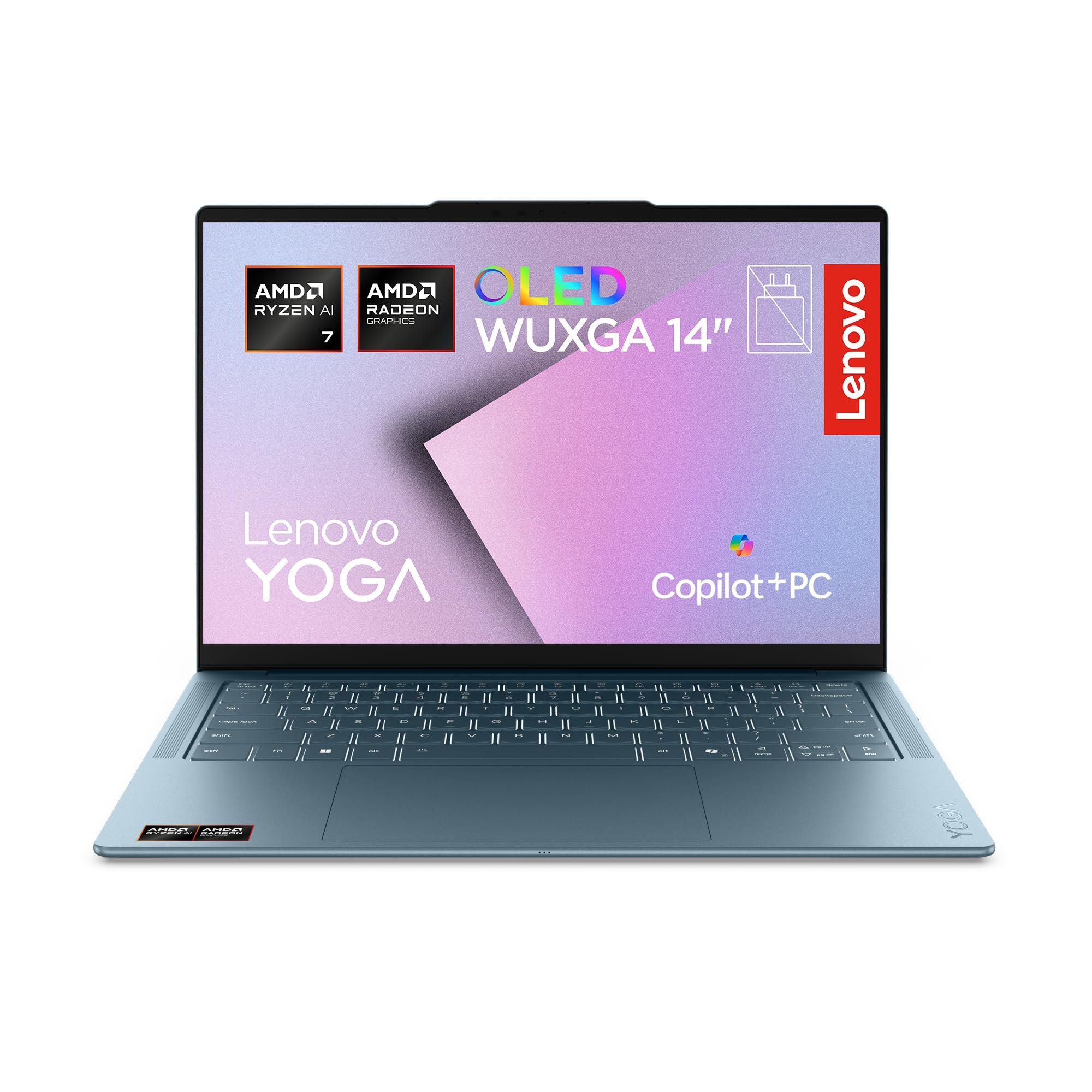 Lenovo Yoga Slim 7 Gen 11 – Ordenador Portátil IA 14'' OLED (AMD Ryzen AI 7 445, 32GB RAM, 1TB