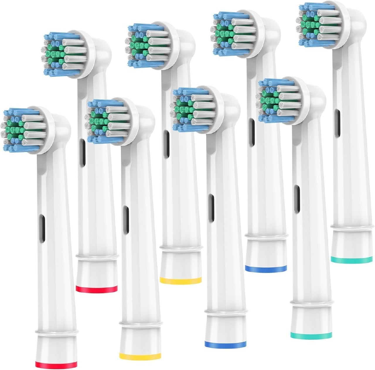 Recambios Cepillos Compatible con Braun Oral B,8 Piezas Cabezales de Repuesto para Cepillo de Die