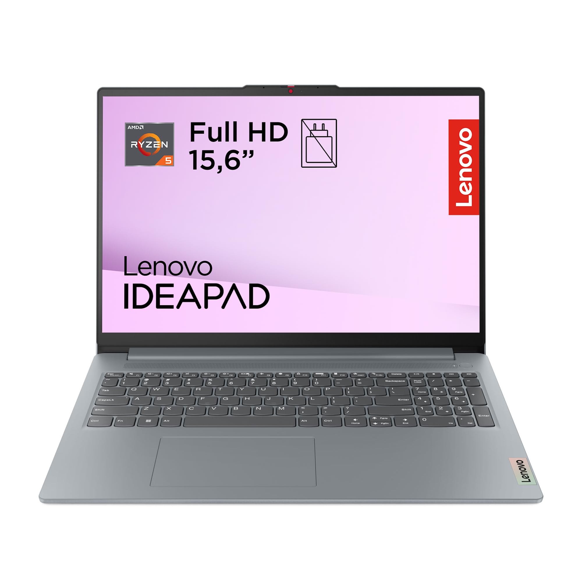 Lenovo Ideapad Slim 3 Gen 8 – Ordenador Portátil 15.6" FHD (AMD Ryzen 5 40, 16 GB RAM, 512 GB