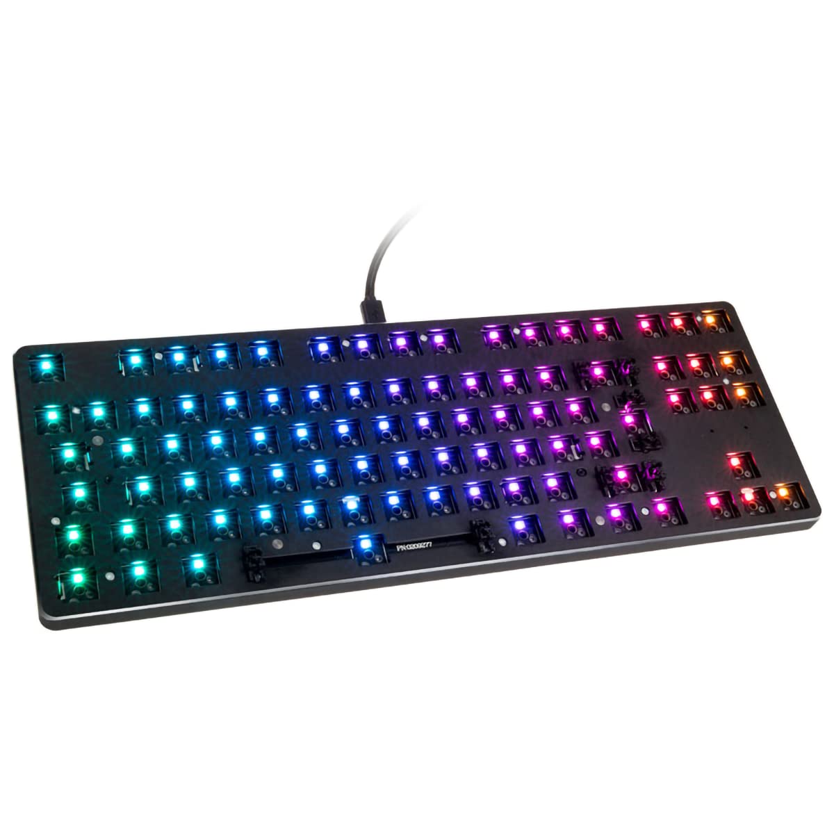 Glorious Gaming Gmmk Tkl 85%, Barebones (Solo Carcasa) - Teclado Gaming Mecánico, RGB Por Tecla