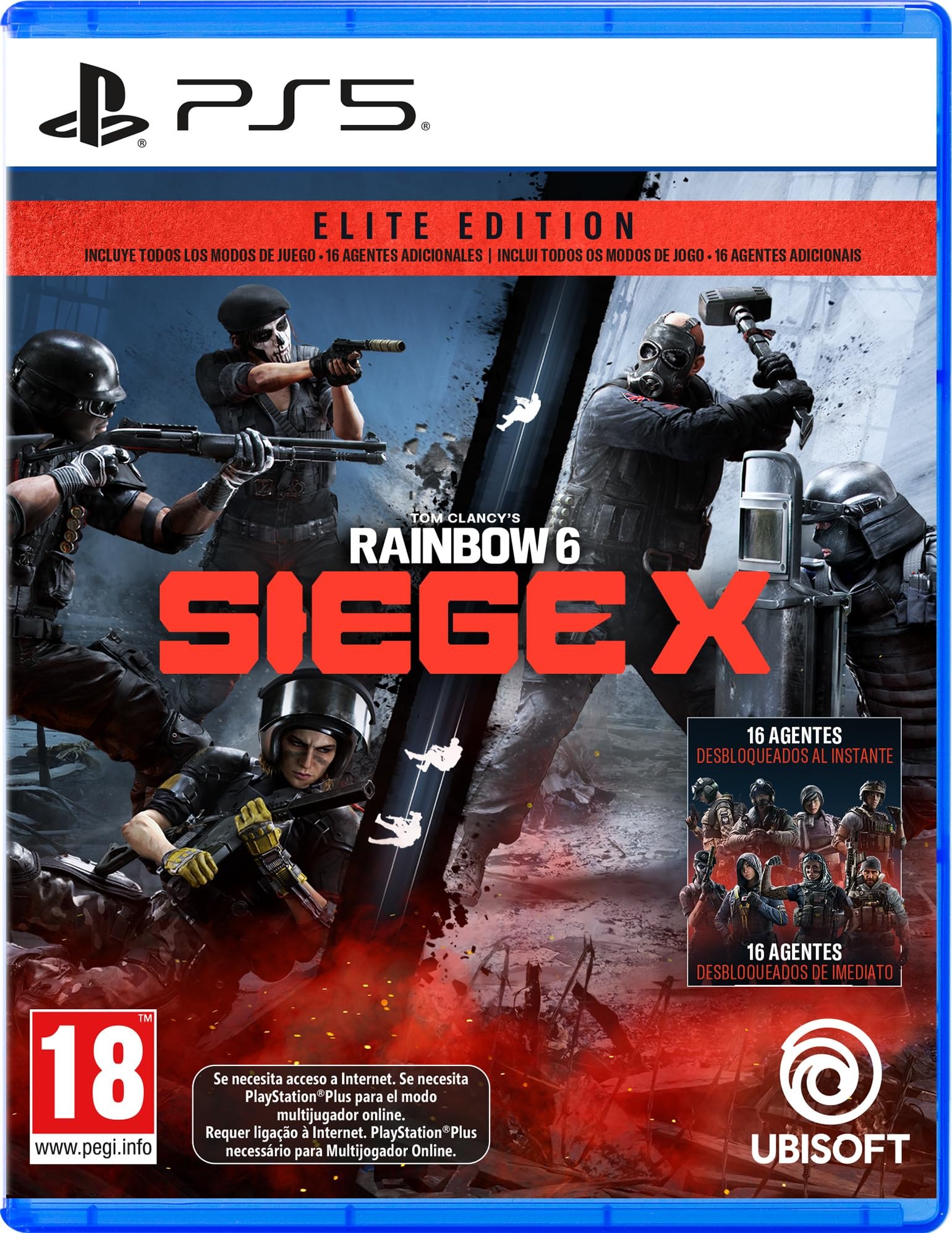 Ubisoft Tom Clancy's Rainbow Six Siege X - Elite Edition (PS5)