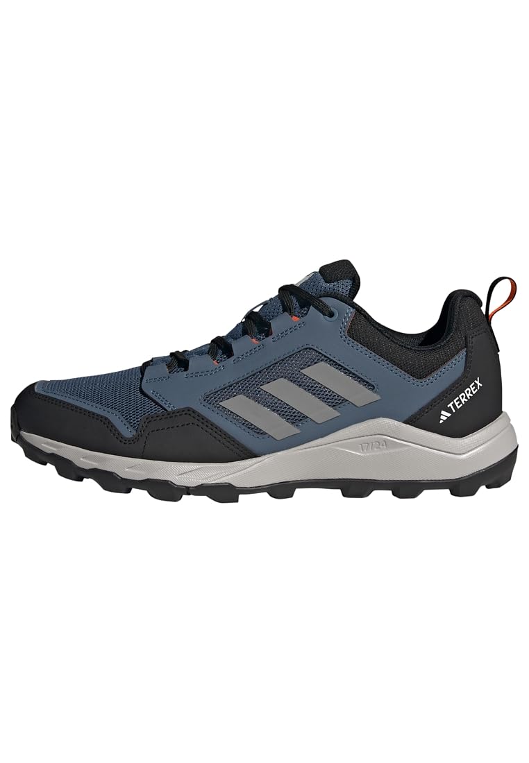 Adidas Tracerocker 2.0 Trail Running Shoes, Zapatillas Hombre, Core Black Grey Three Impact Orang