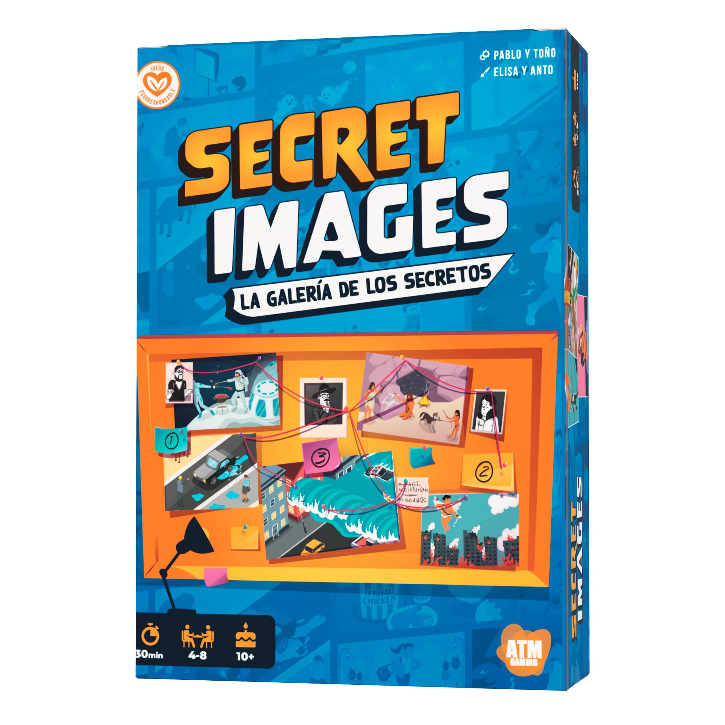 Secret Images - Juegos de Mesa de Deducción y Misterio - Diversión con Amigos y Familia - Imág