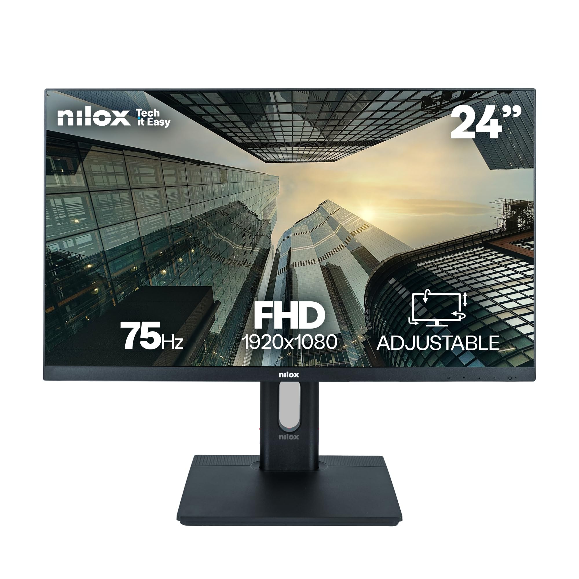 Nilox Nxm24Regweb01 Monitor 24" Ips Wbc Aa Mm