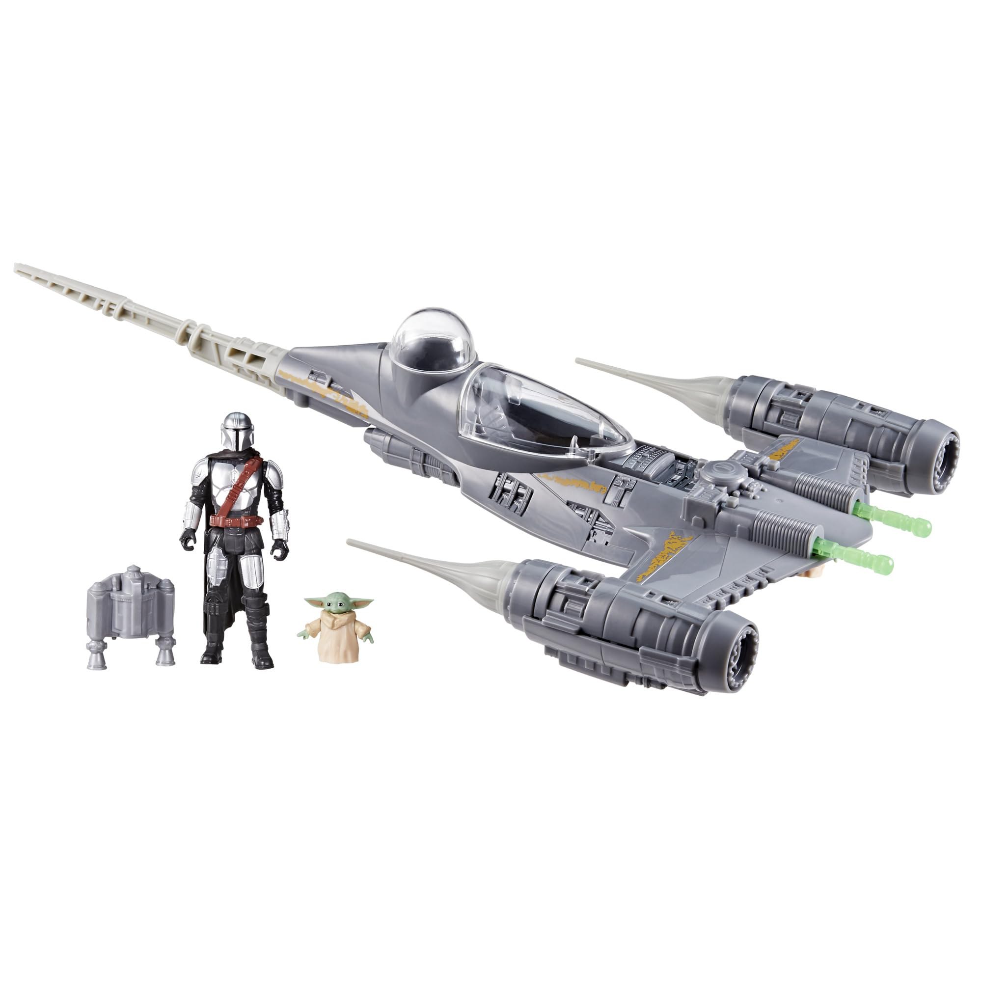 Star Wars Epic Hero Series The Mandalorian's N-1 Starfighter - Figuras de Acción Juguetes para e