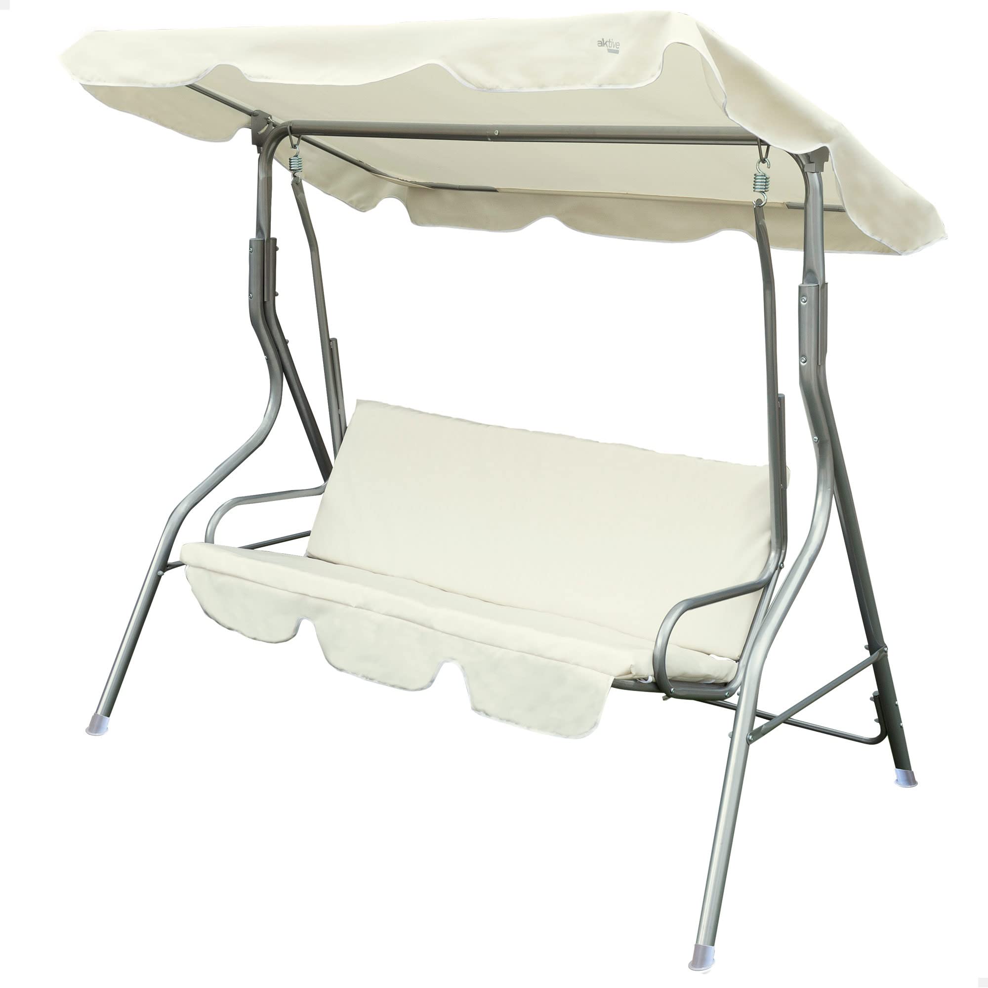 AKTIVE balancin Jardin 3 Pl 170x110x153cm-marfil