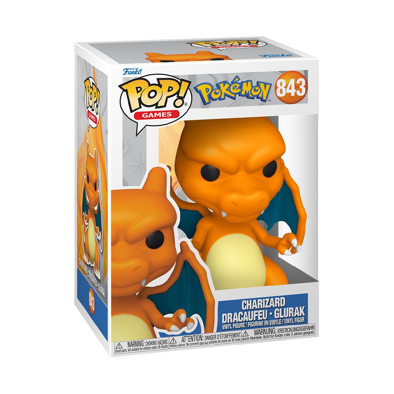 Funko POP! Games: Pokemon - Charizard - Figuras Miniaturas Coleccionables Para Exhibición - Idea