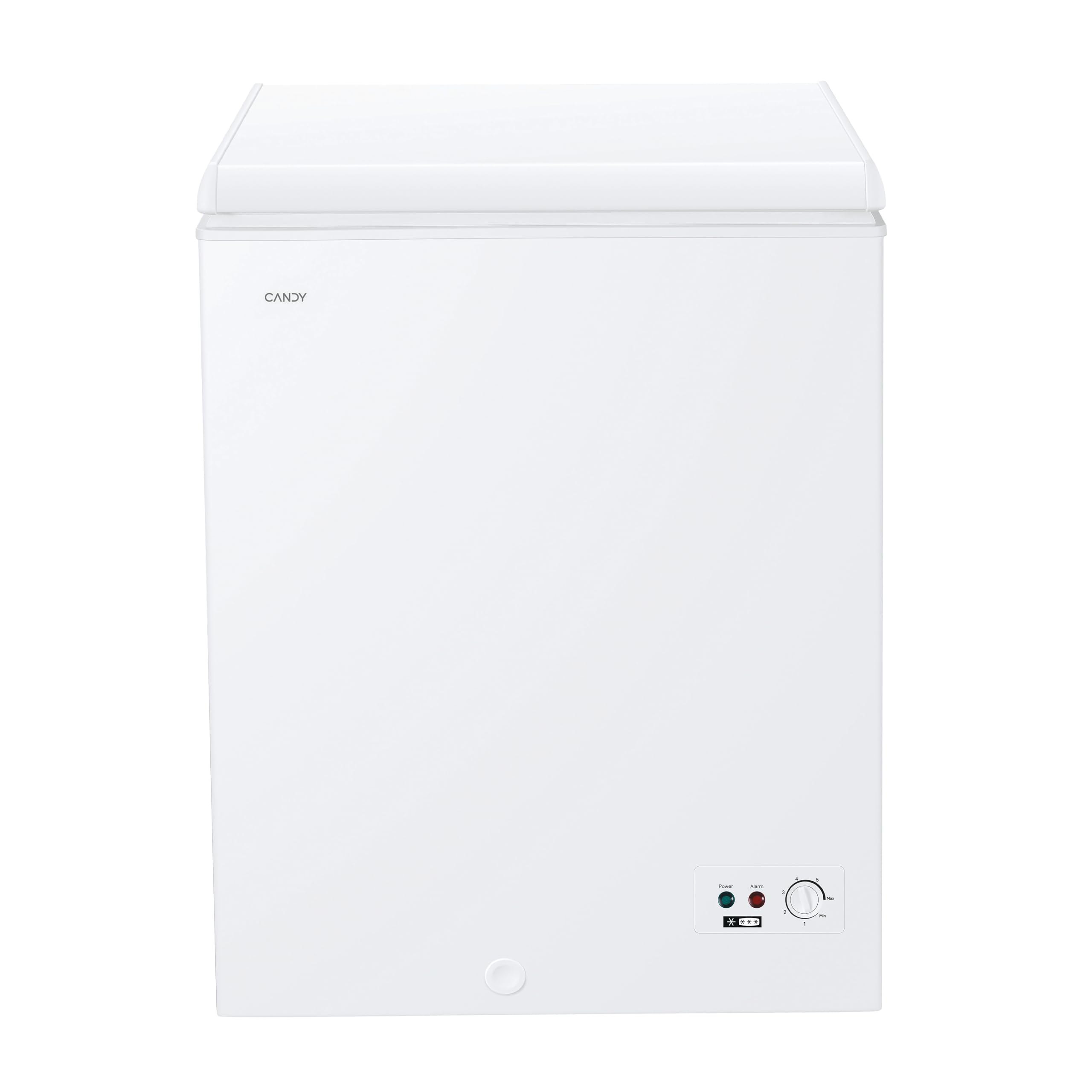 Candy CCHH 145E, Congelador Arcón Horizontal, Ancho 70CM, 137L, Tecnología Estática, 1 Cesto