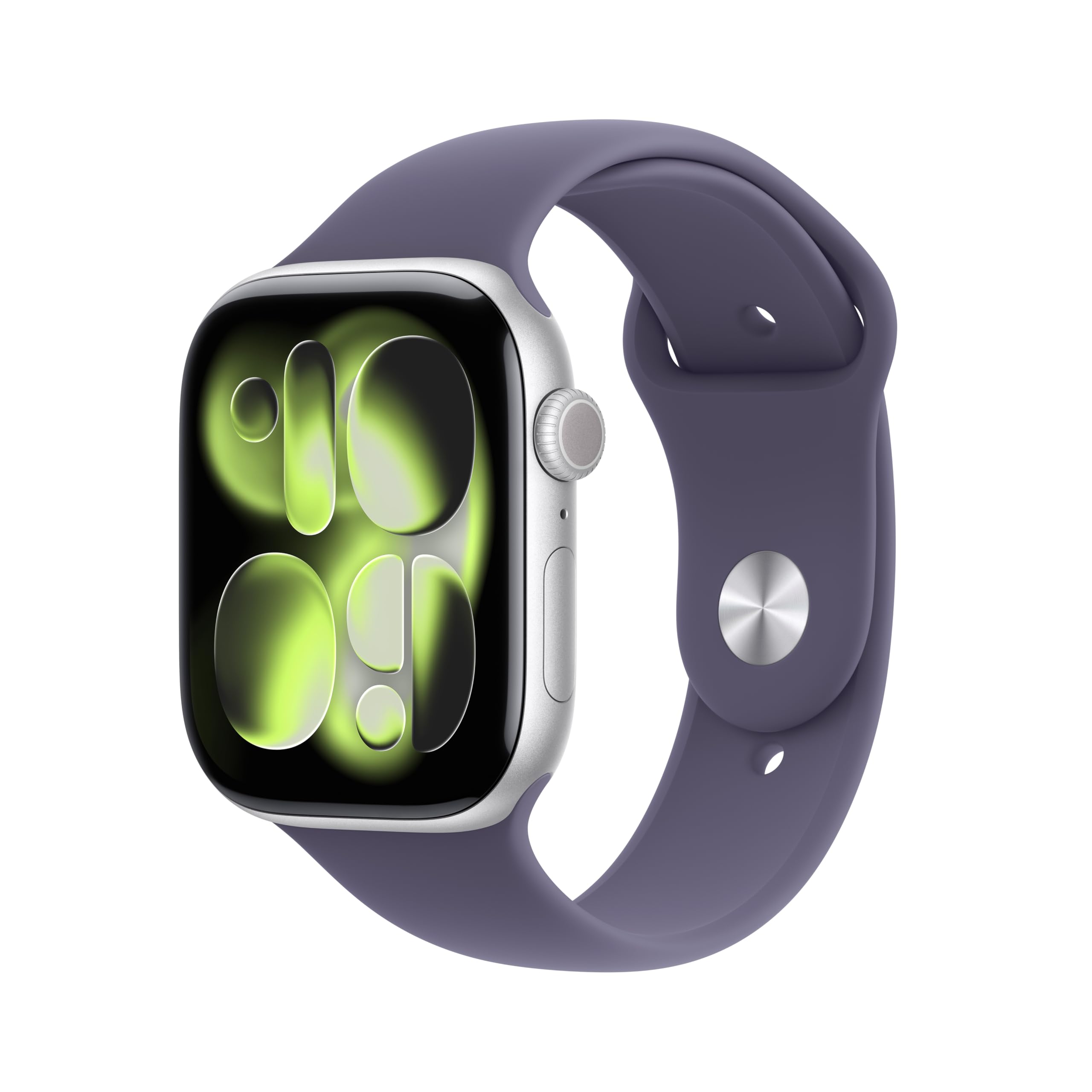 Apple Watch Series 11 GPS con Caja de Aluminio en Plata de 46 mm y Correa Deportiva Color Niebla