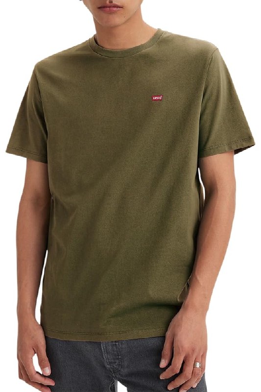 Levi's Ss Original Housemark Tee Camiseta, Olive Night, S para Hombre