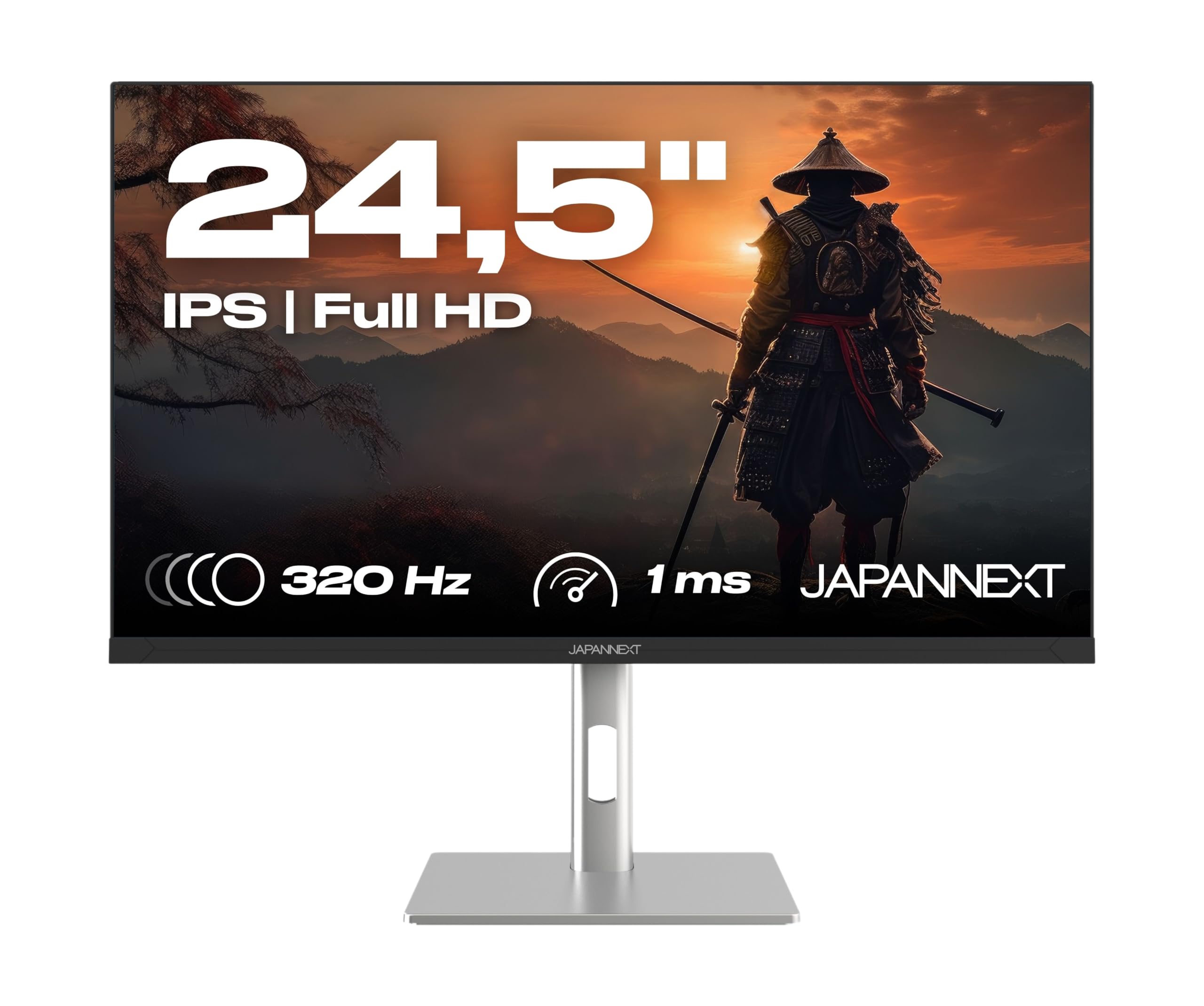 JapanNext Monitor Gaming 24.5" IPS Full HD (1920x1080) 320Hz 1ms